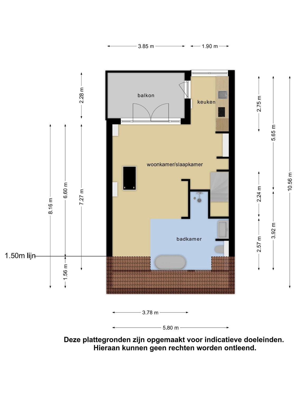 Francois Haverschmidtlaan 19, SCHIEDAM plattegrond 3