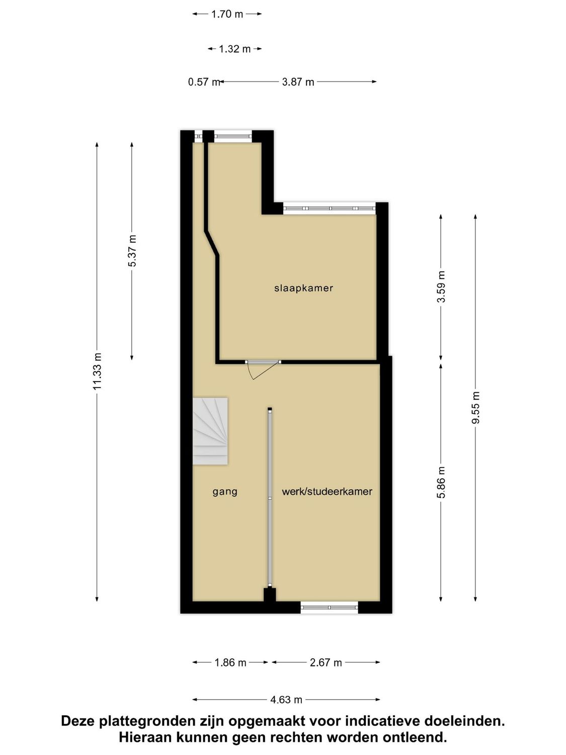 Copernicusplein 10A, SCHIEDAM plattegrond 1