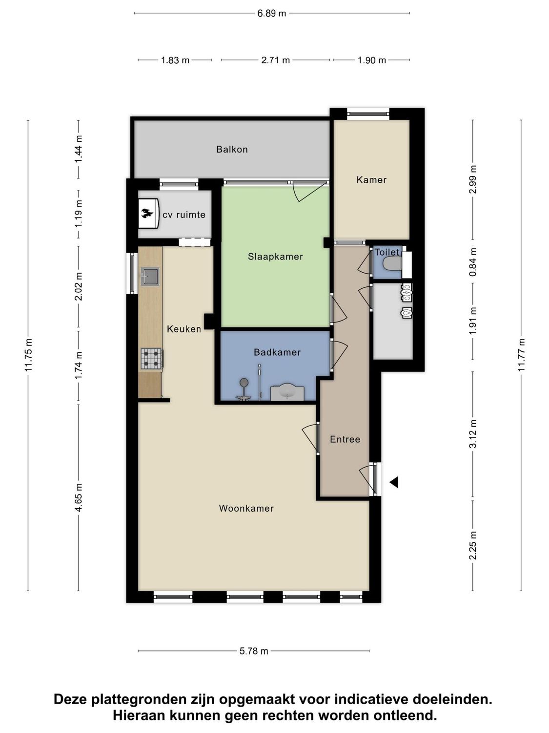 van der Driftstraat 26, VLAARDINGEN plattegrond 0