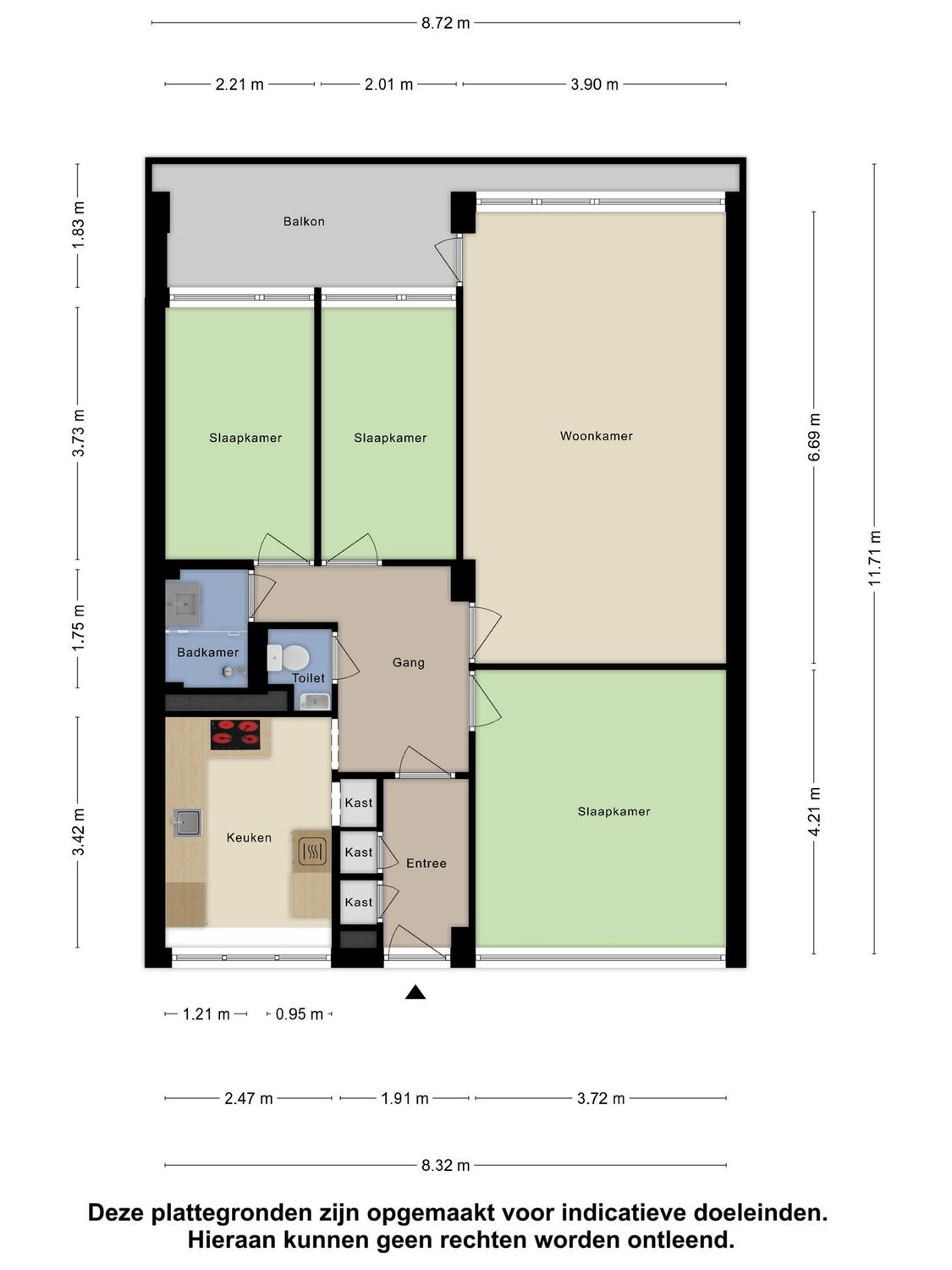 Louis Raemaekersstraat 249, SCHIEDAM plattegrond 0