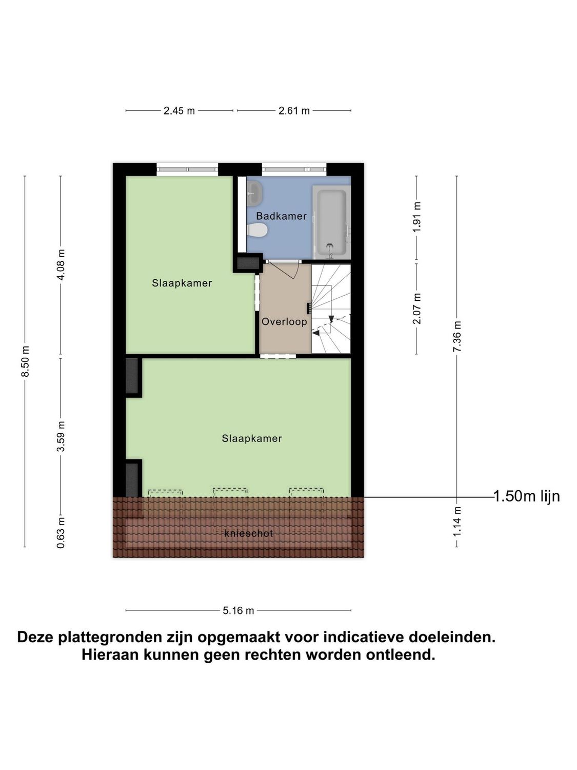 Elisabeth Koetenstraat 6, SCHIEDAM plattegrond 1