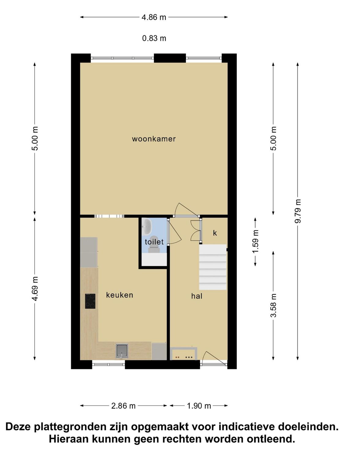 Reaumurstraat 25, SCHIEDAM plattegrond 0