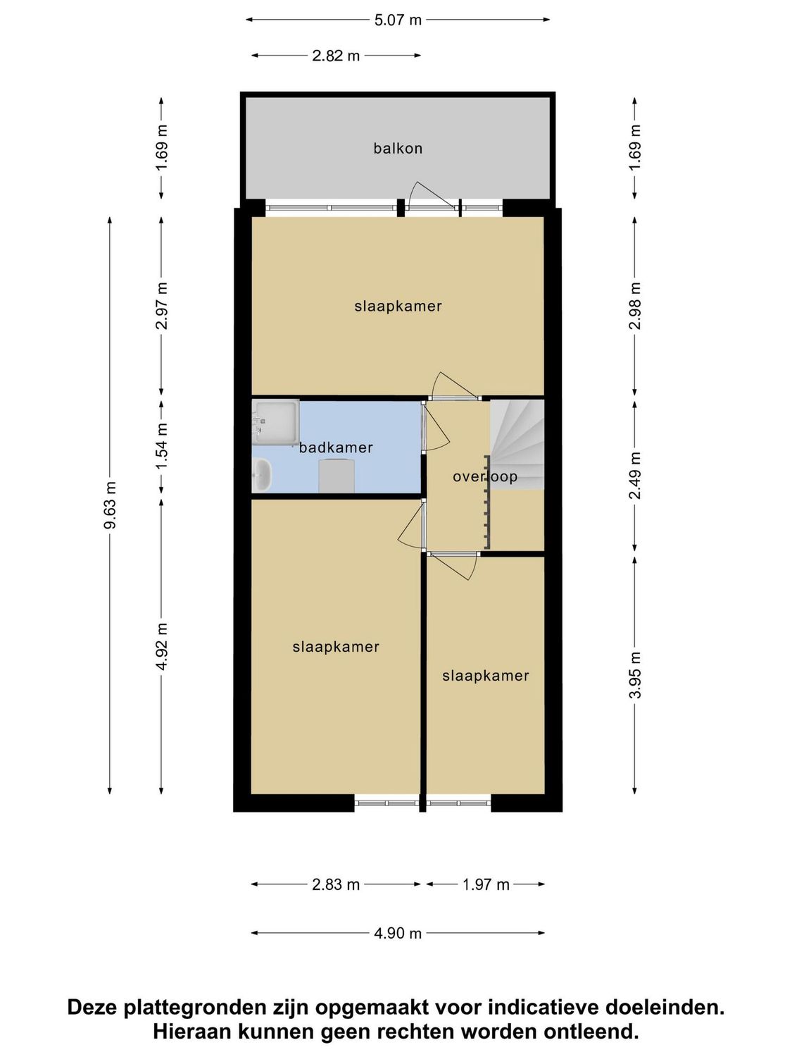 Reaumurstraat 25, SCHIEDAM plattegrond 1