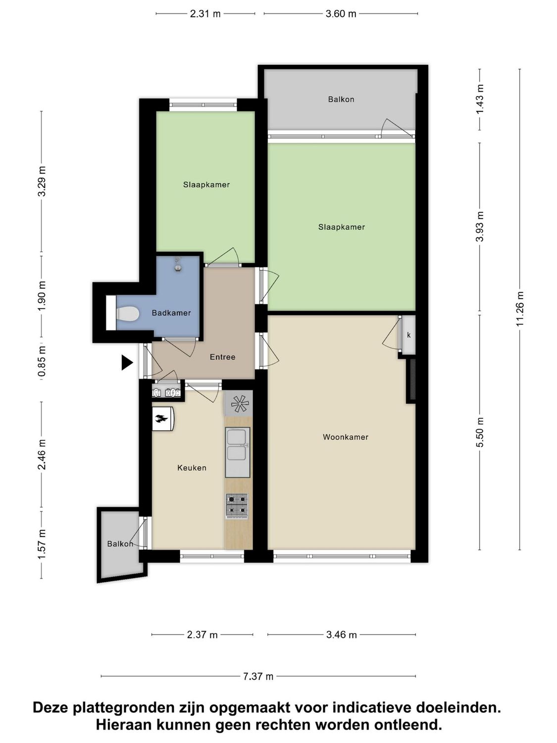 Rotterdamsedijk 195D, SCHIEDAM plattegrond 0