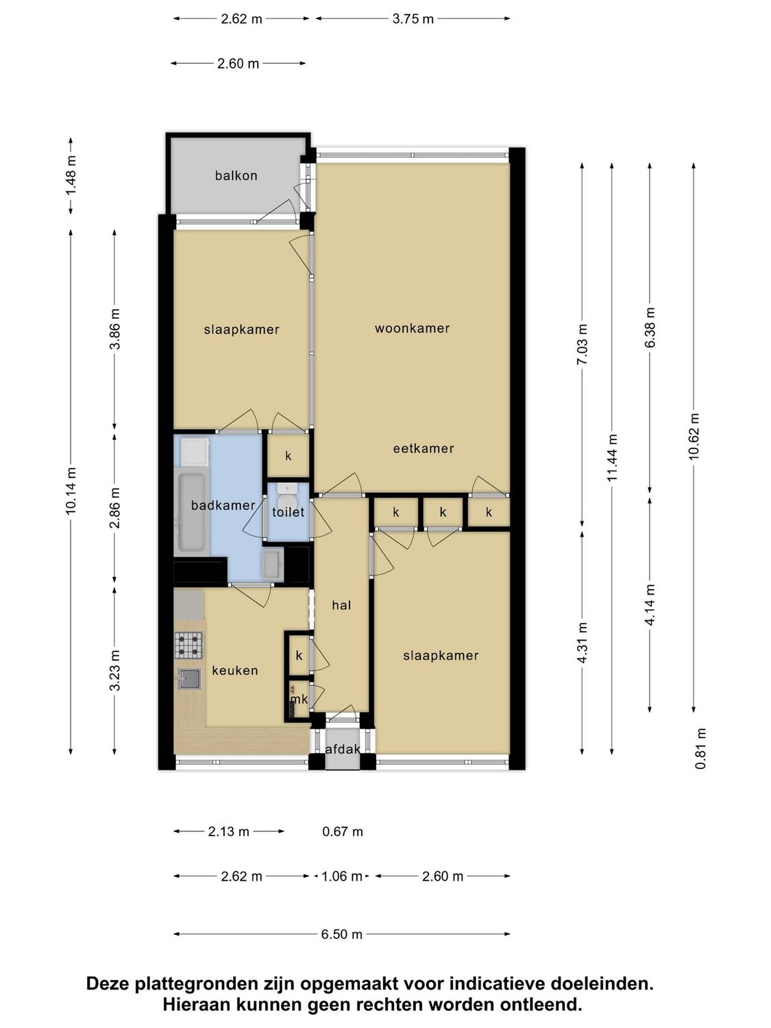 Broersvest 53B, SCHIEDAM plattegrond 0