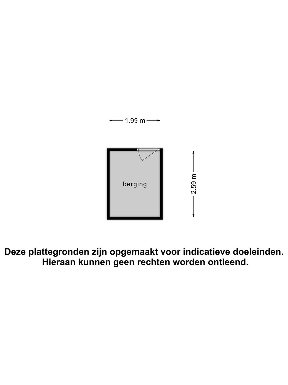 Broersvest 53B, SCHIEDAM plattegrond 1