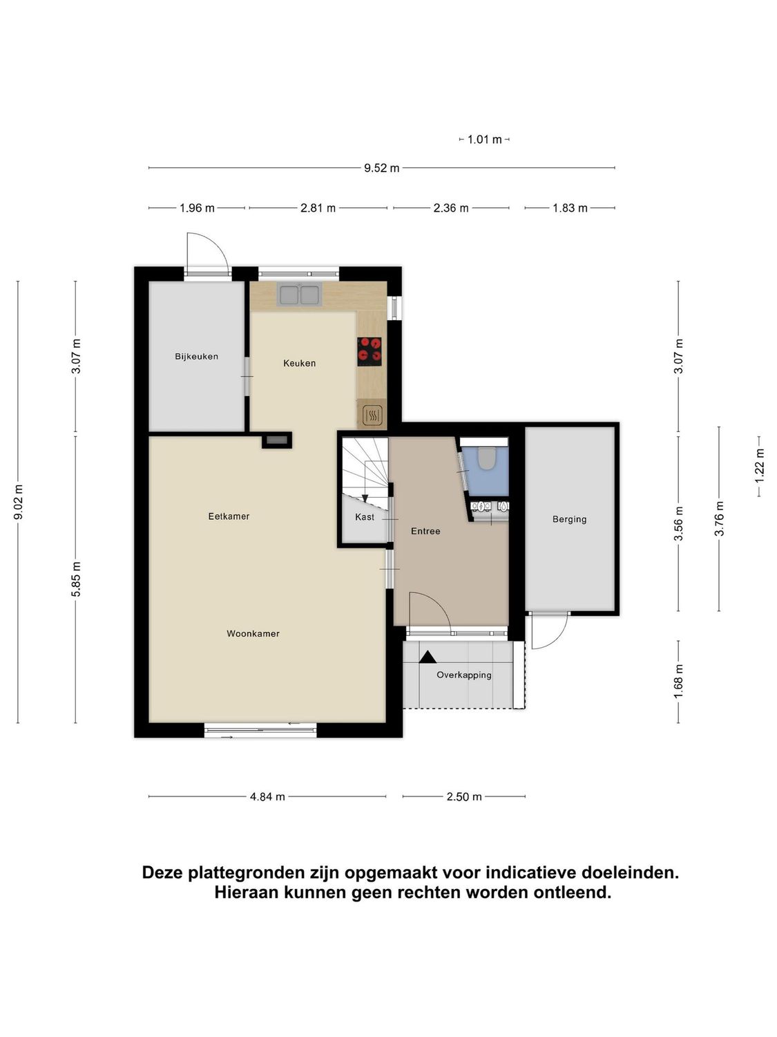 Veldpad 43, SCHIEDAM plattegrond 0