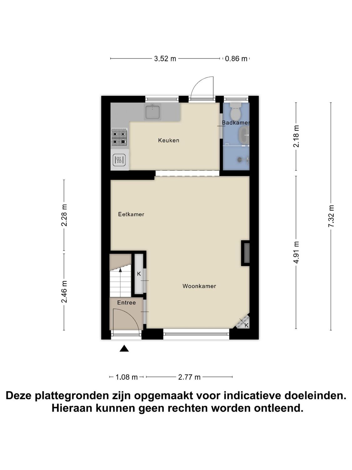 Gasstraat 36, SCHIEDAM plattegrond 0