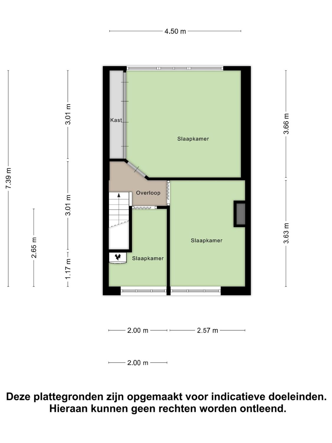 Gasstraat 36, SCHIEDAM plattegrond 3