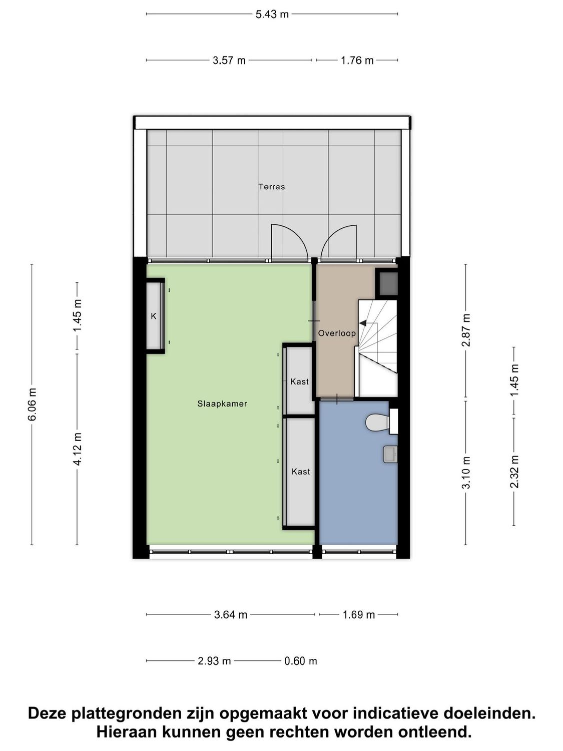 Heelmeesterstraat 45, SCHIEDAM plattegrond 2