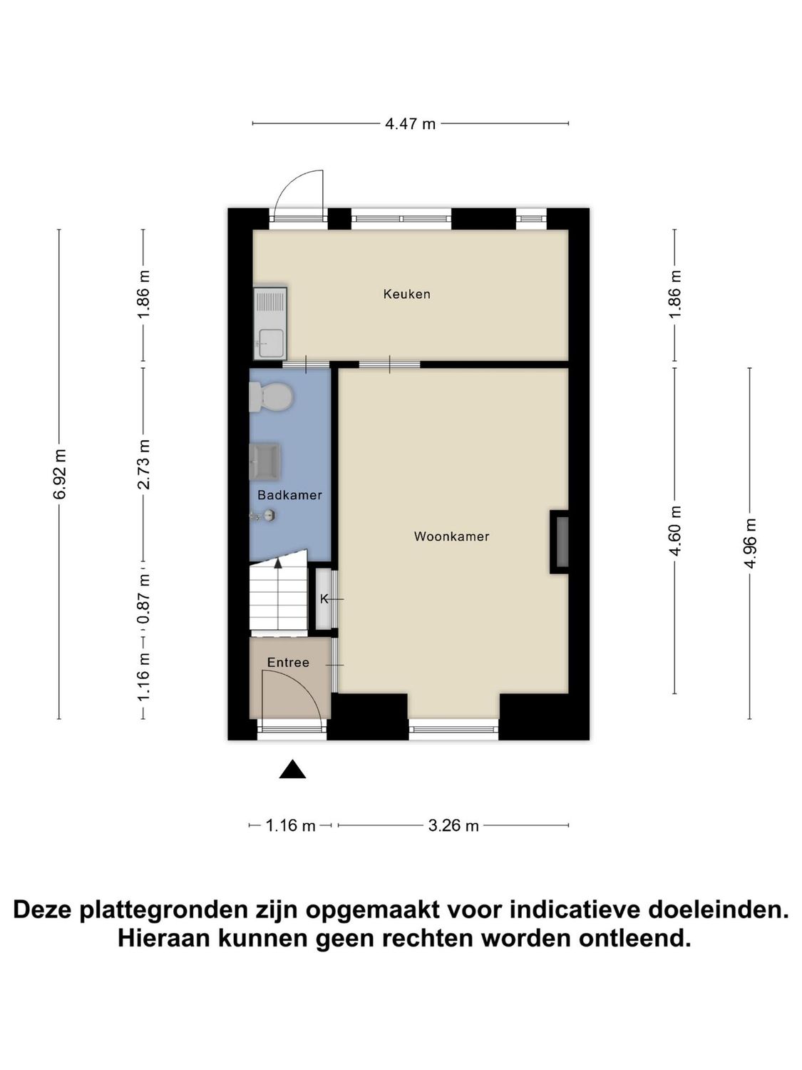 Gasstraat 3, SCHIEDAM plattegrond 0