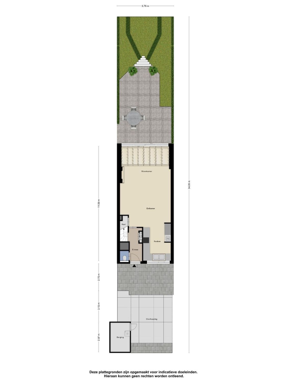 Linzenakker 23, SCHIEDAM plattegrond 1