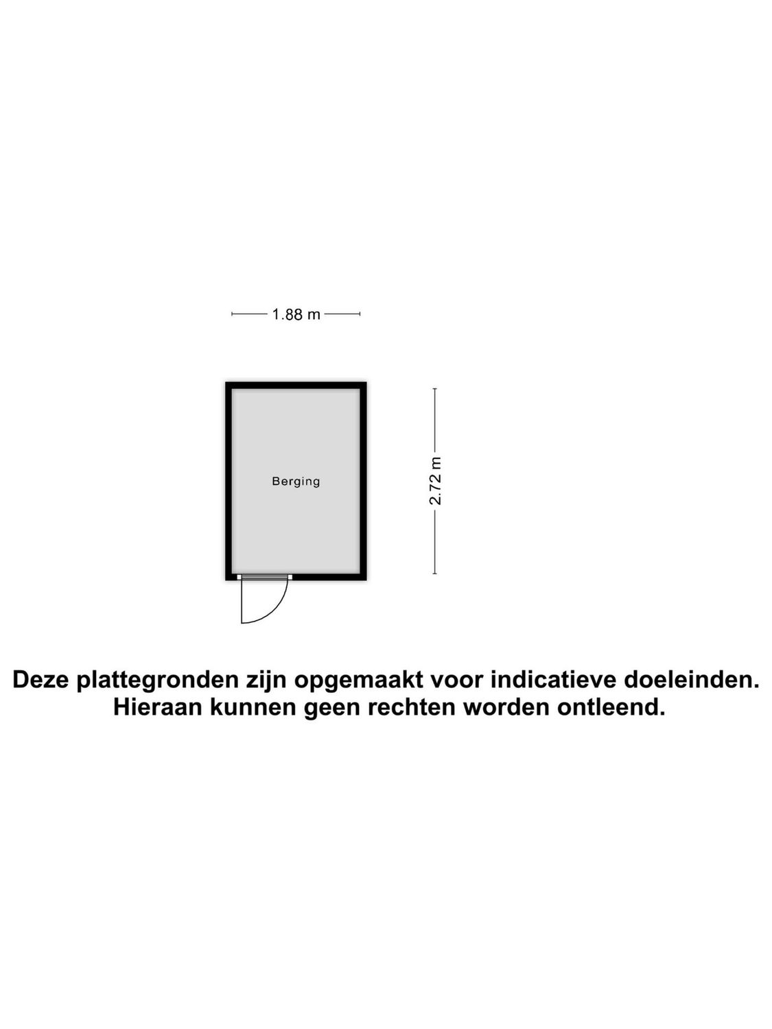 Over de Vesten 57, SCHIEDAM plattegrond 1