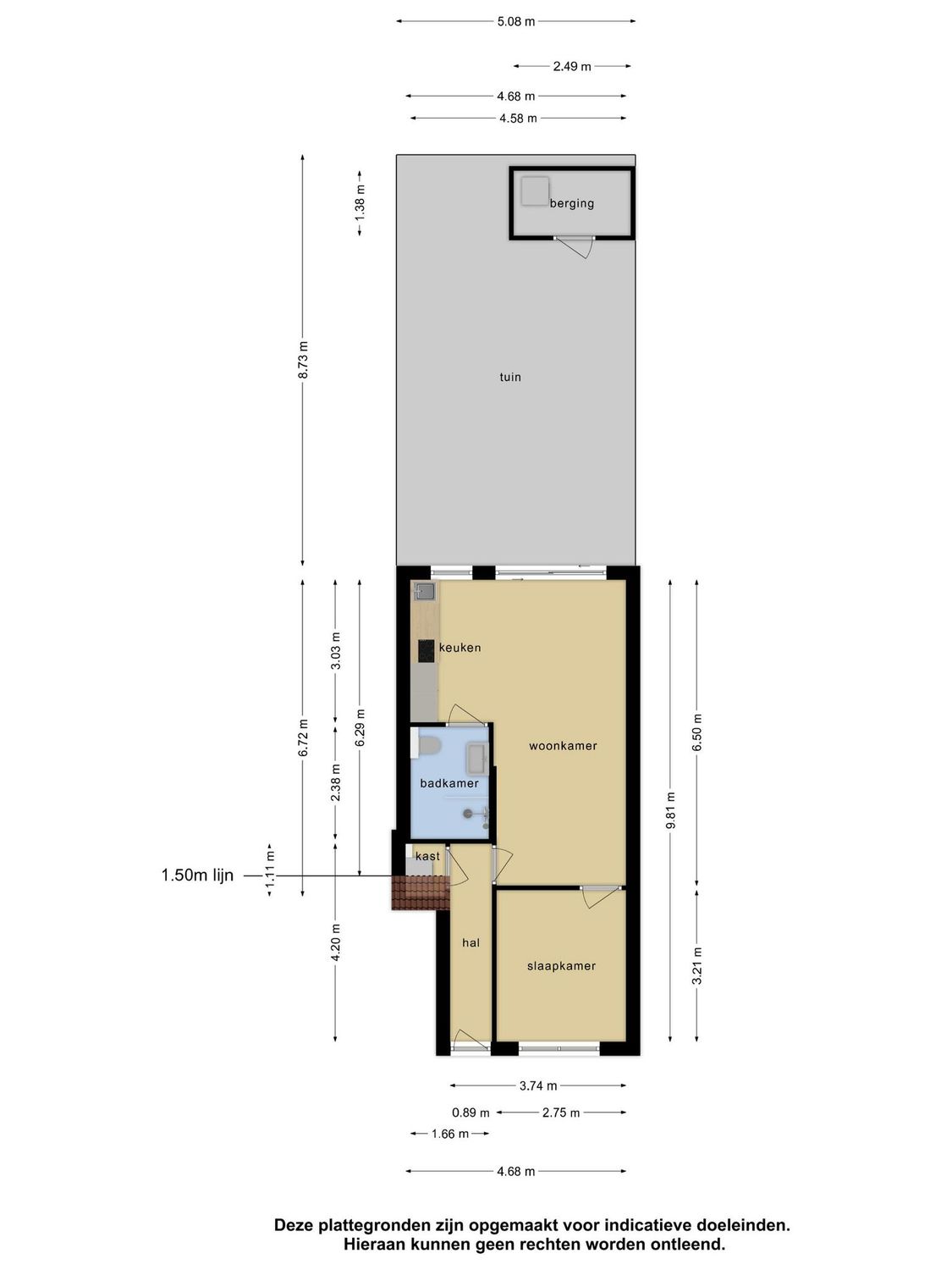 Bilderdijkstraat 12A, SCHIEDAM plattegrond 0