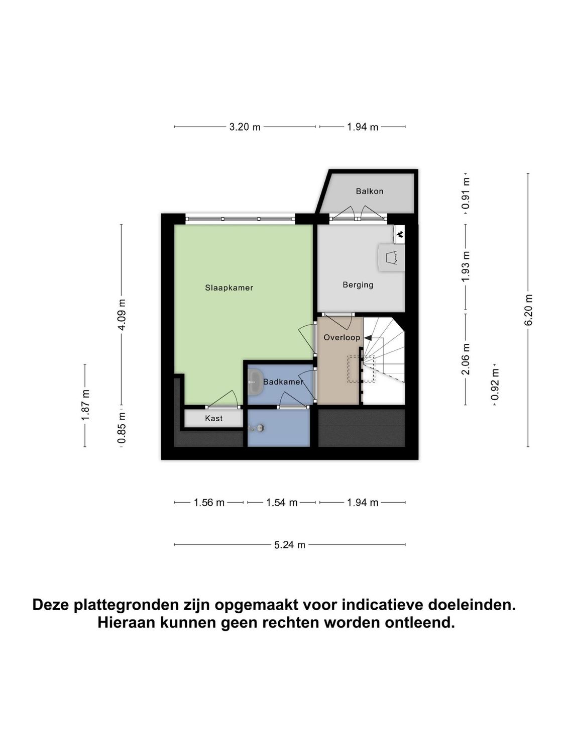 Lorentzplein 22A, SCHIEDAM plattegrond 1