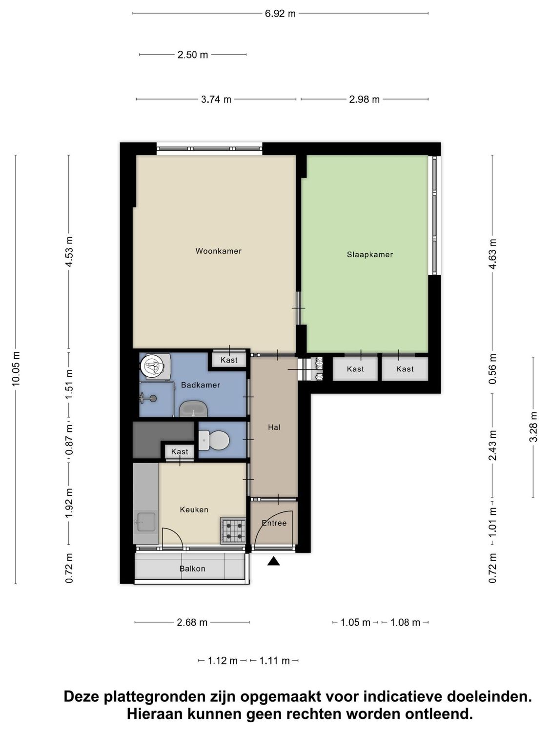 Burgemeester Van Haarenlaan 1390, SCHIEDAM plattegrond 0