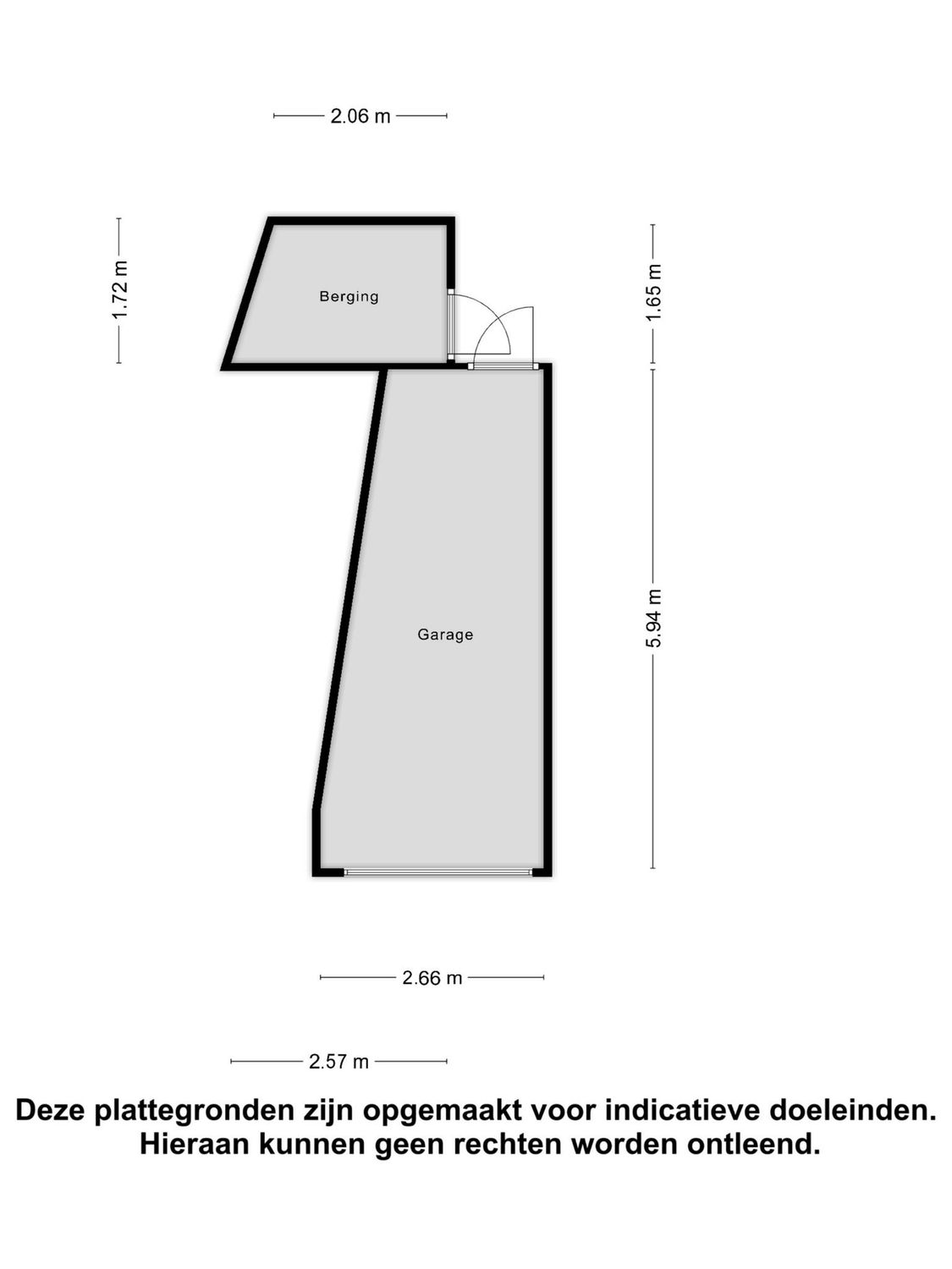 Merwedestraat 66, SCHIEDAM plattegrond 1