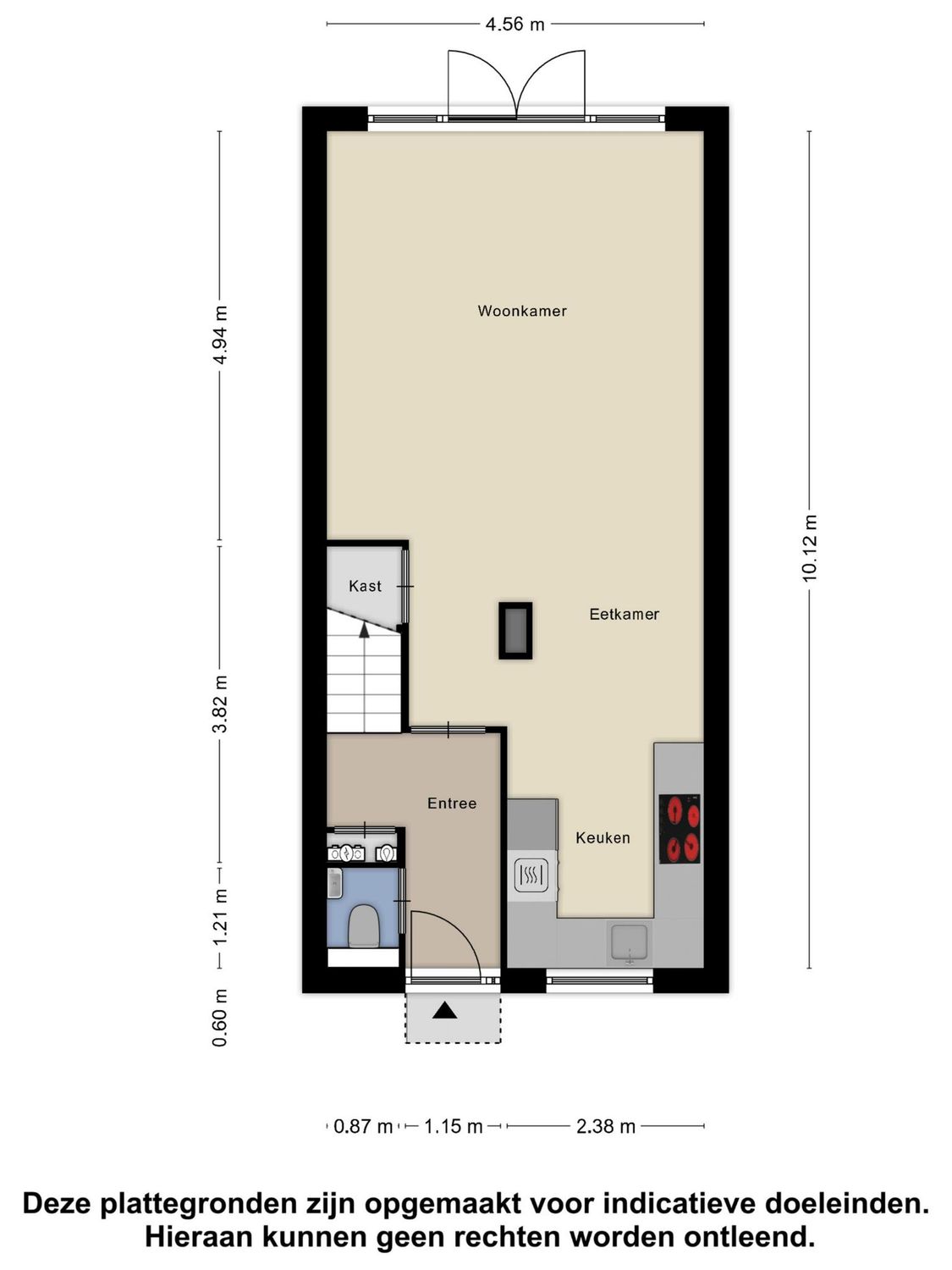 Schrijnwerkerstraat 95, SCHIEDAM plattegrond 0