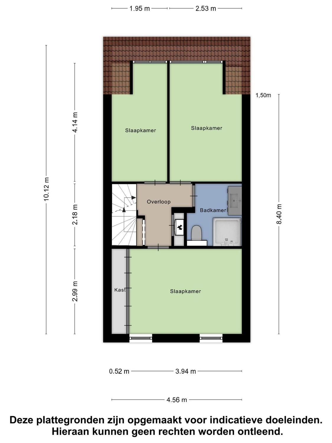 Schrijnwerkerstraat 95, SCHIEDAM plattegrond 3