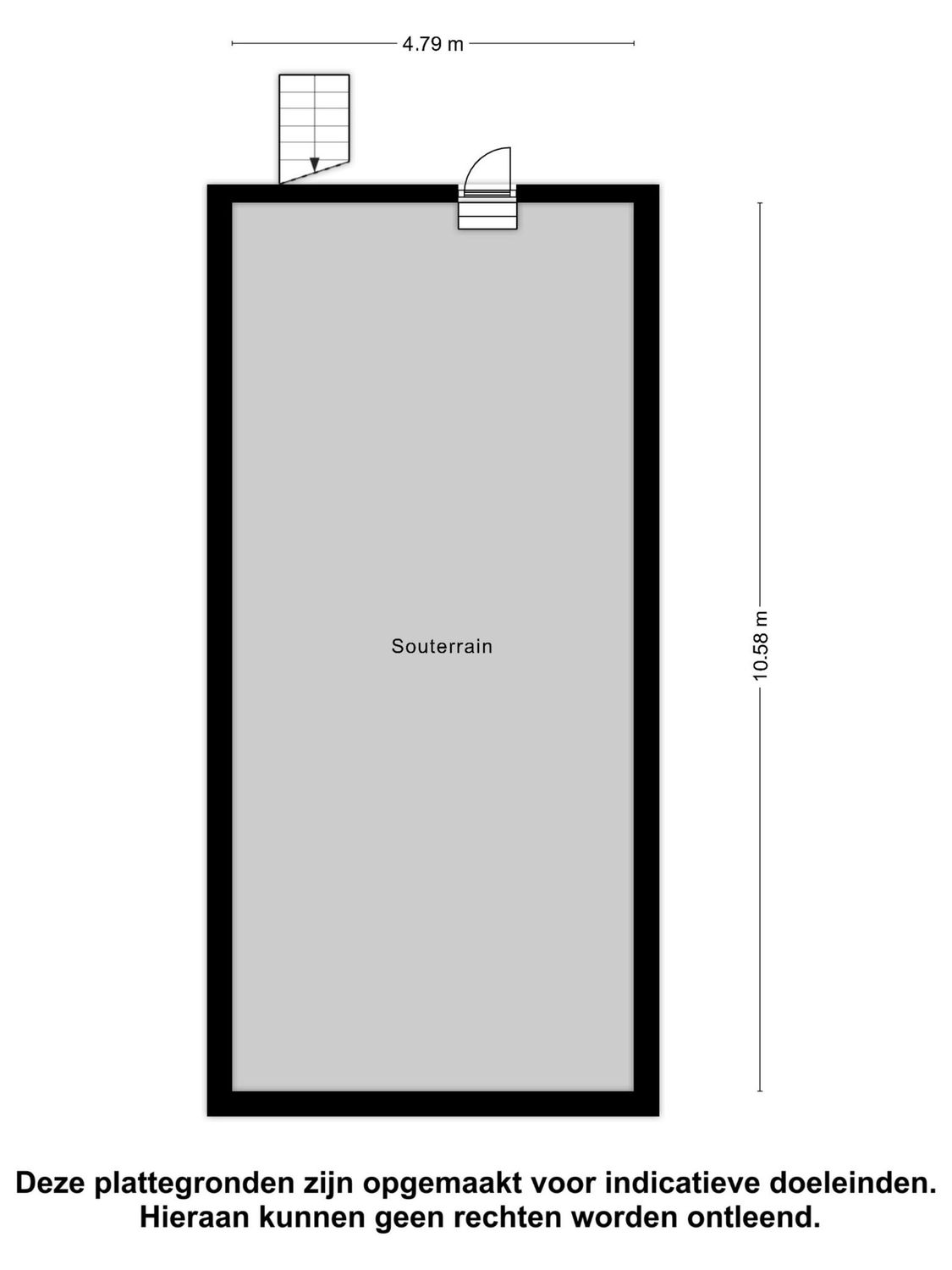 Voltastraat 29B, SCHIEDAM plattegrond 2