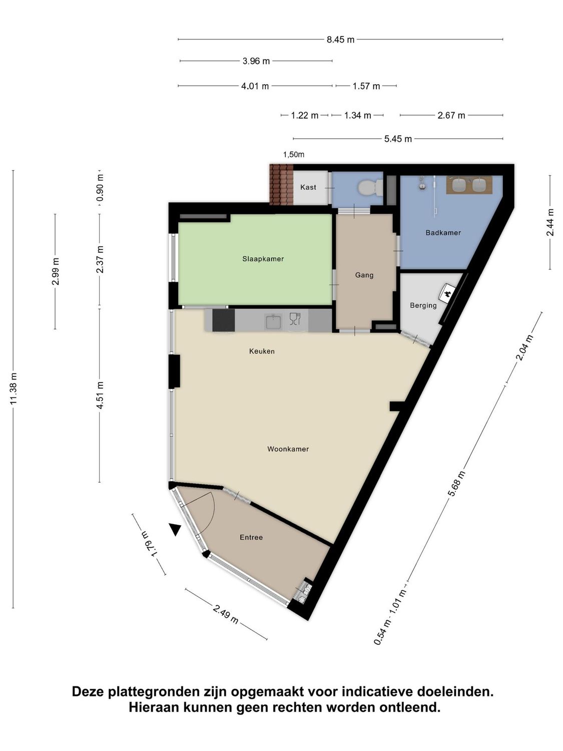 Singel 120A, SCHIEDAM plattegrond 0