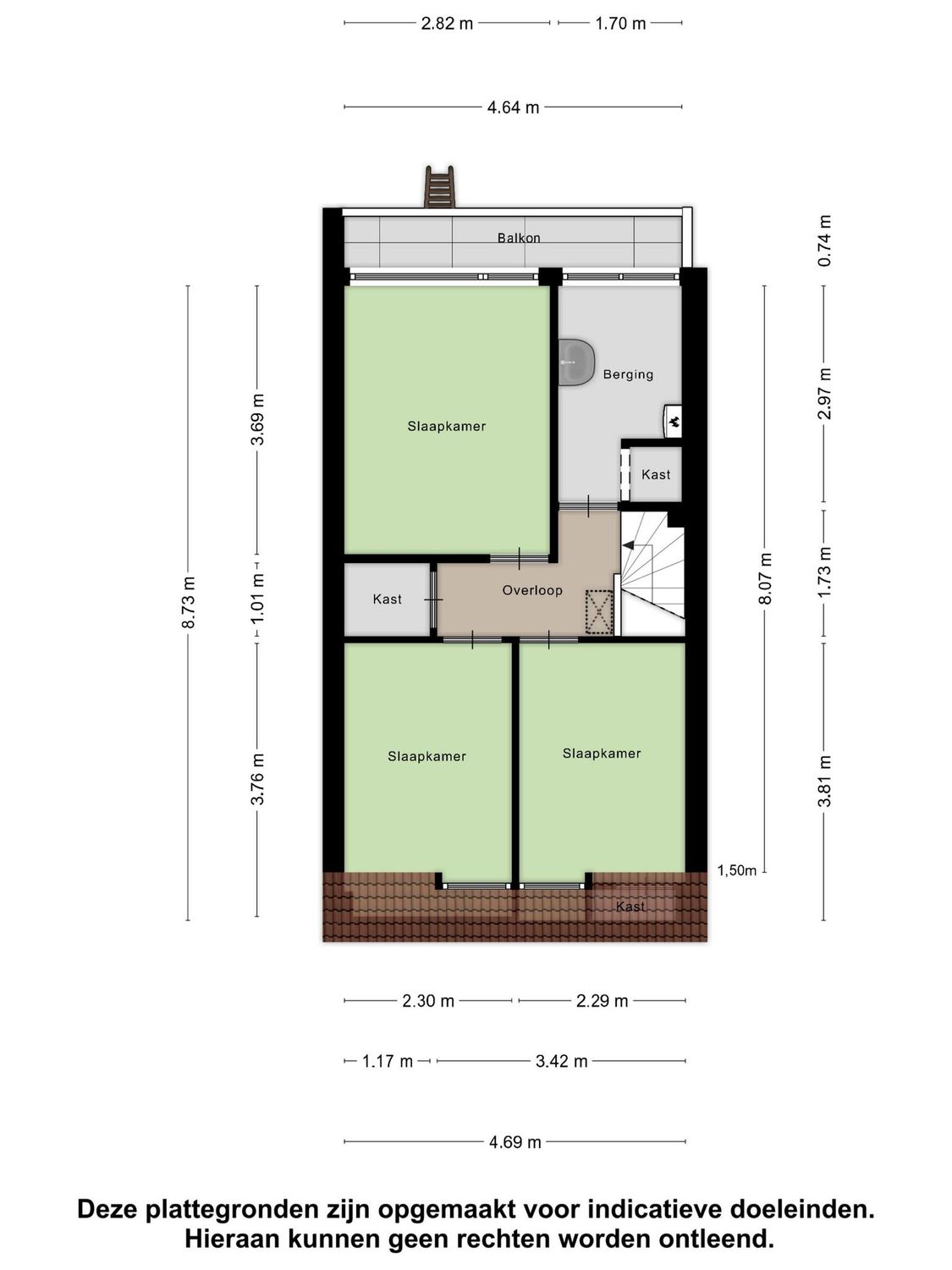 Van Leeuwenhoeckstraat 38, SCHIEDAM plattegrond 2