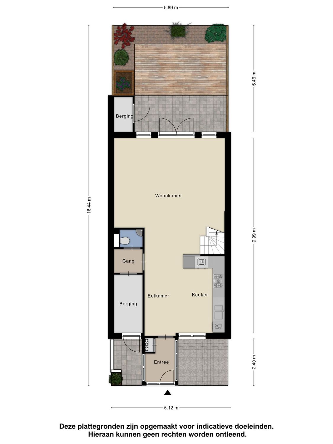 Selma Lagerlofborg 7, SCHIEDAM plattegrond 1