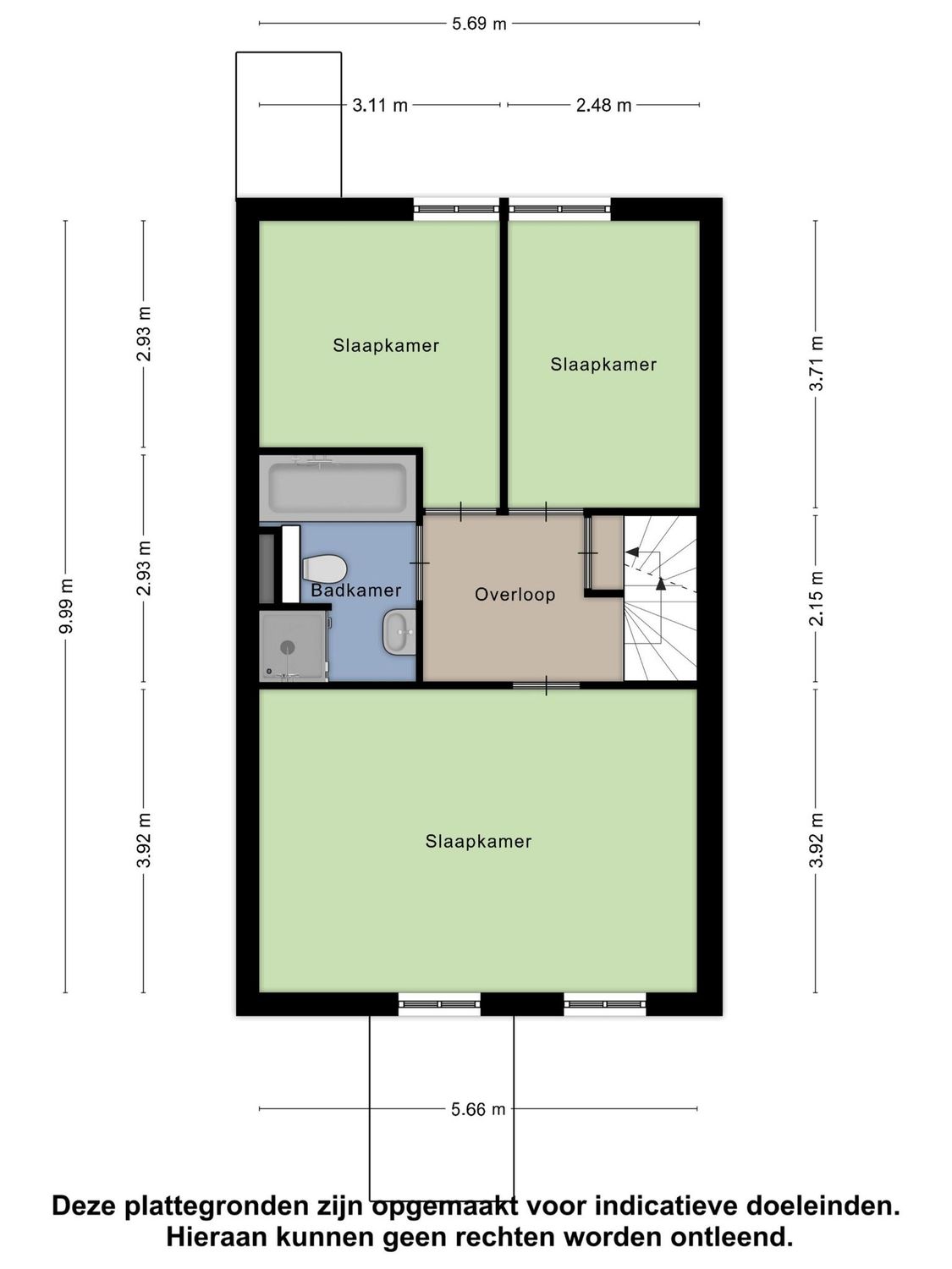 Selma Lagerlofborg 7, SCHIEDAM plattegrond 2