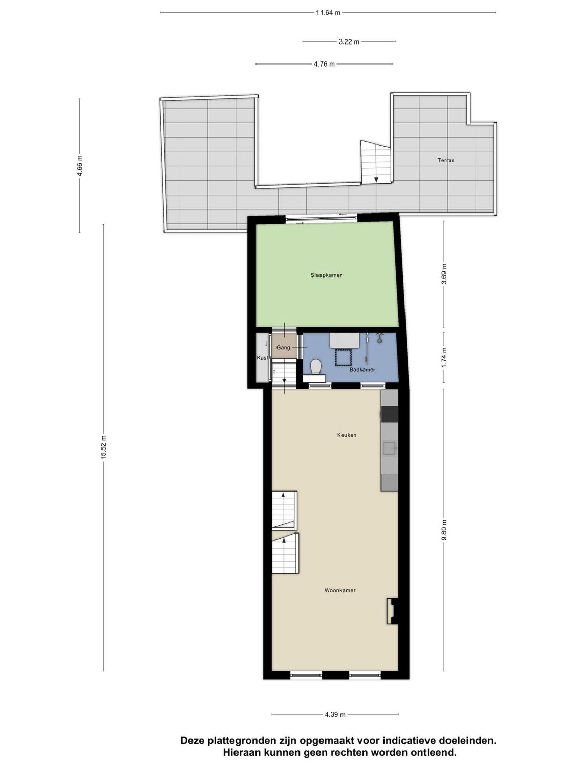 Broersveld 116, SCHIEDAM plattegrond 2