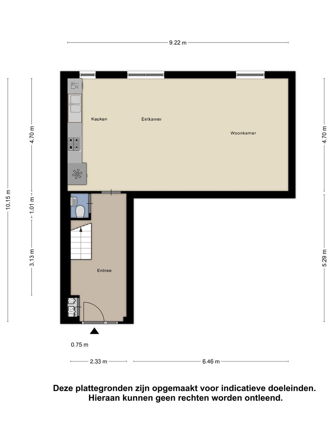 Steenstraat 17B, SCHIEDAM plattegrond 0