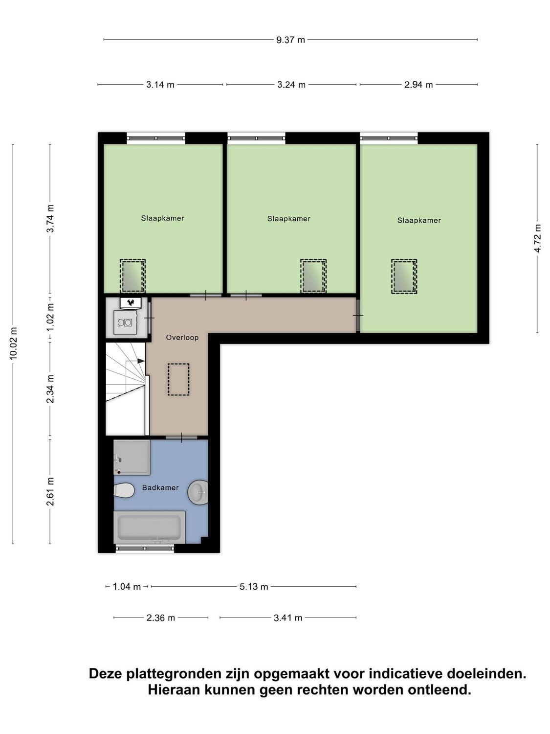 Steenstraat 17B, SCHIEDAM plattegrond 1