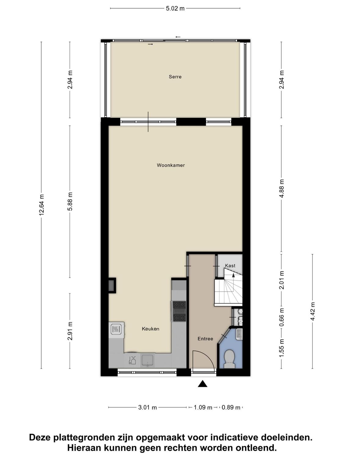 Dreessingel 44, ROTTERDAM plattegrond 0