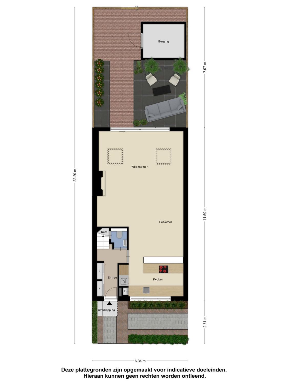 De Gaarden 20, SCHIEDAM plattegrond 0