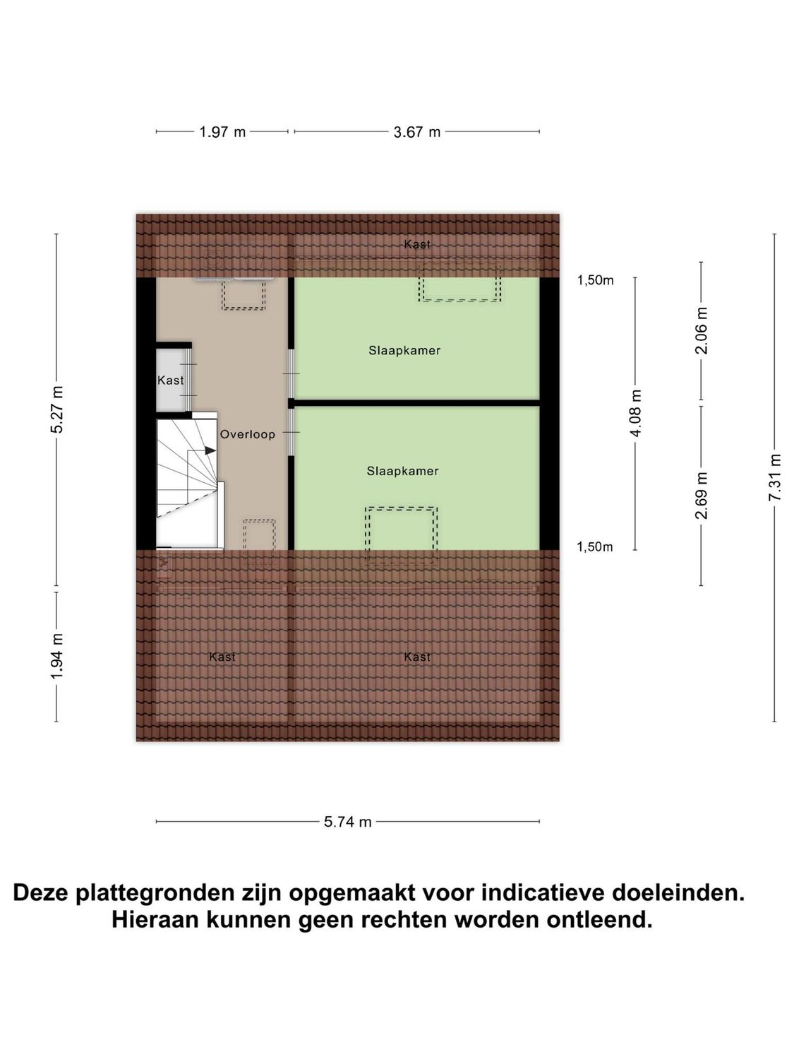 De Gaarden 20, SCHIEDAM plattegrond 3