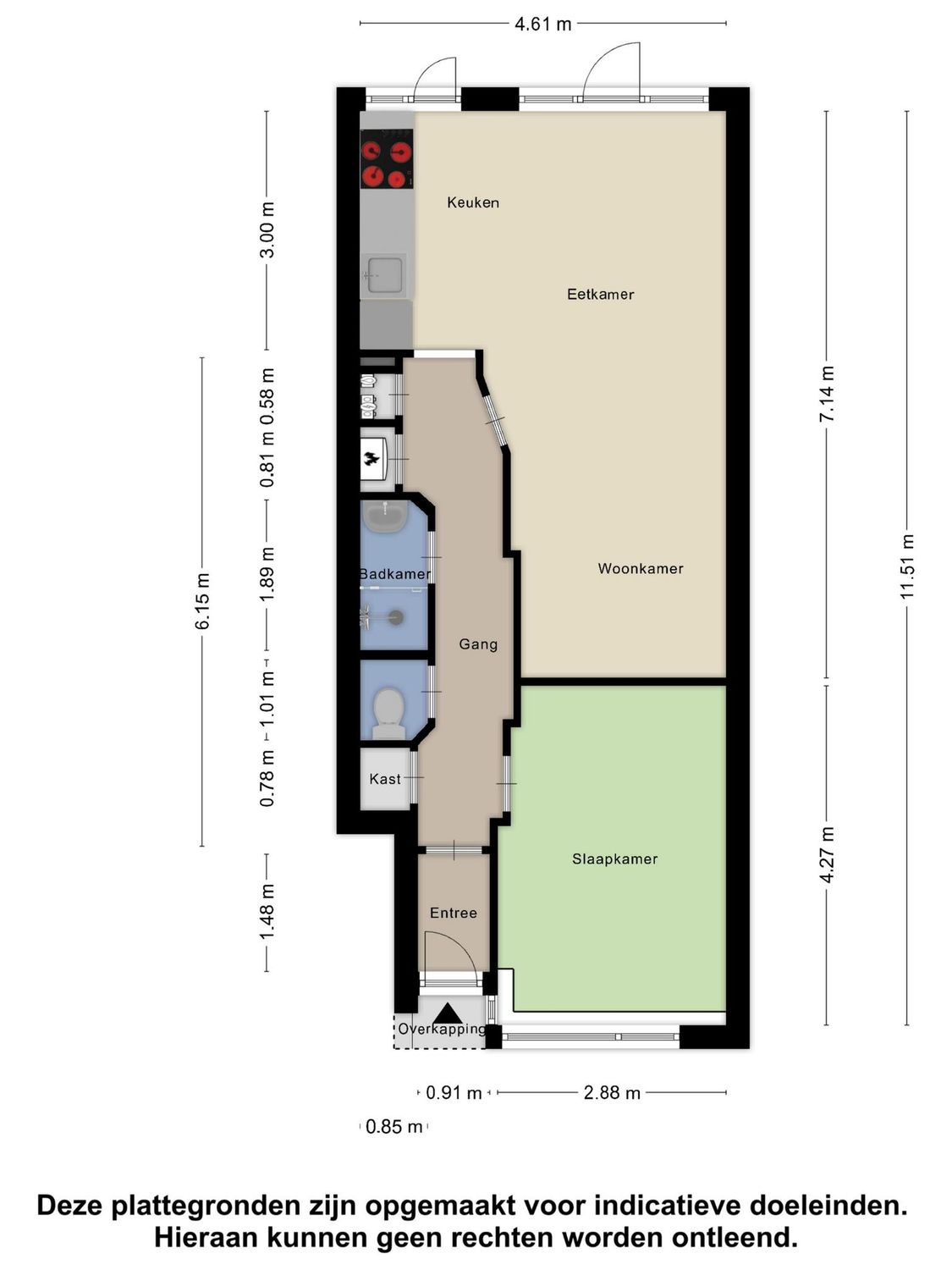 Poolsestraat 35A, ROTTERDAM plattegrond 0