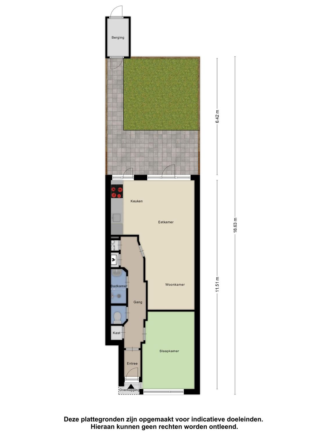 Poolsestraat 35A, ROTTERDAM plattegrond 1