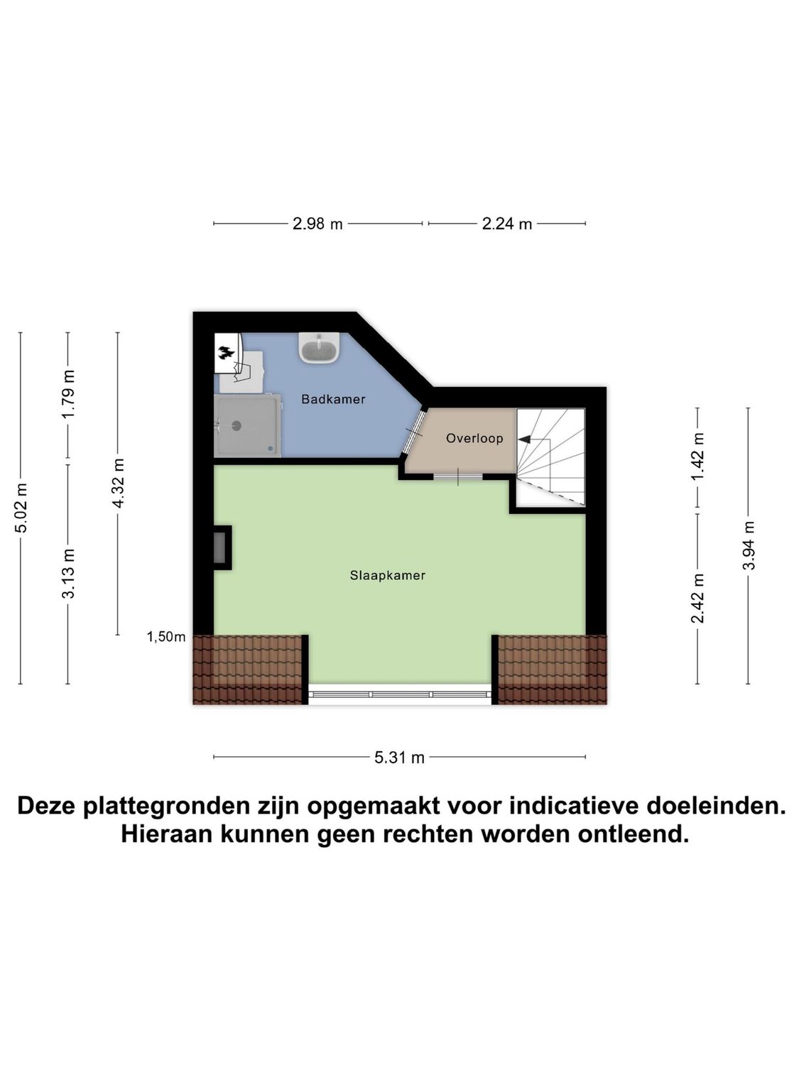 Vondellaan 20A, SCHIEDAM plattegrond 2