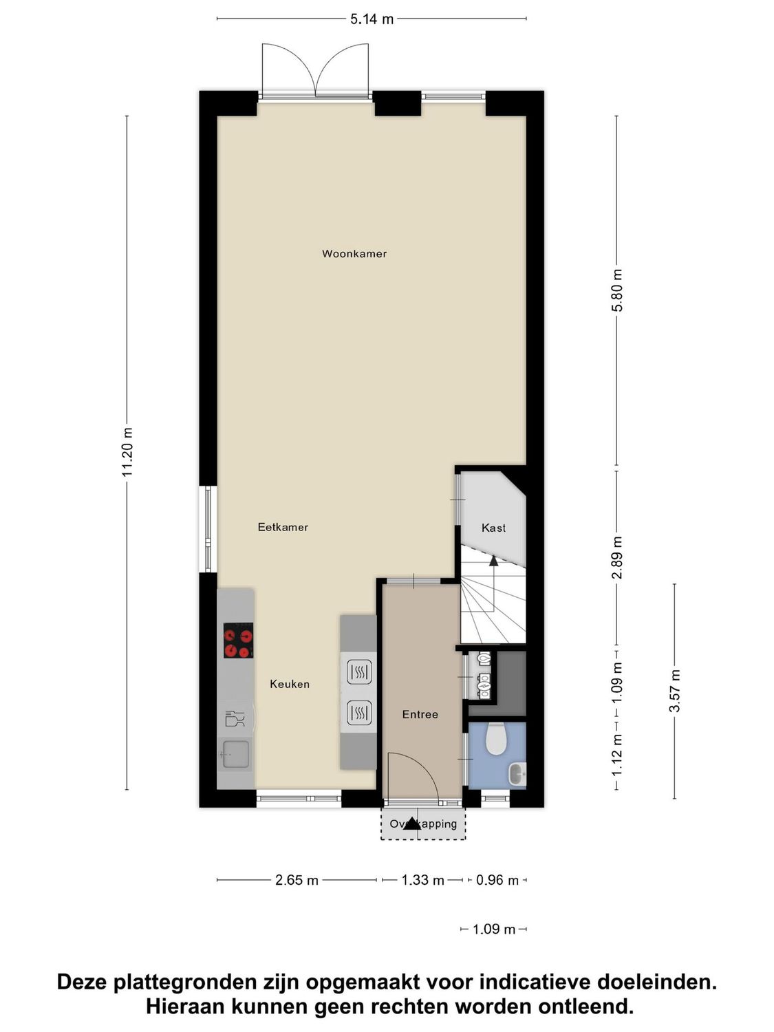 Victorieuxstraat 37, ROTTERDAM plattegrond 0