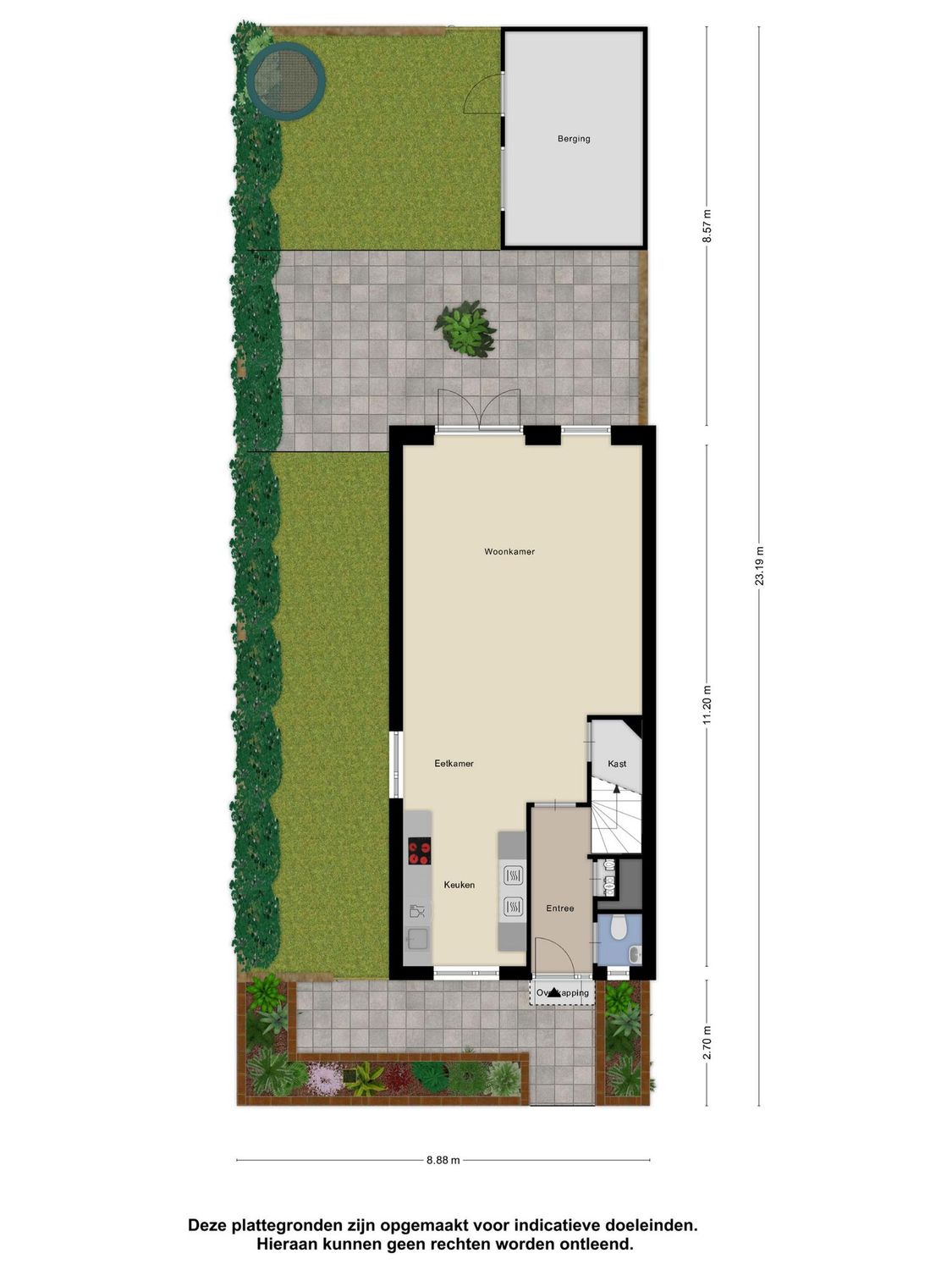 Victorieuxstraat 37, ROTTERDAM plattegrond 1