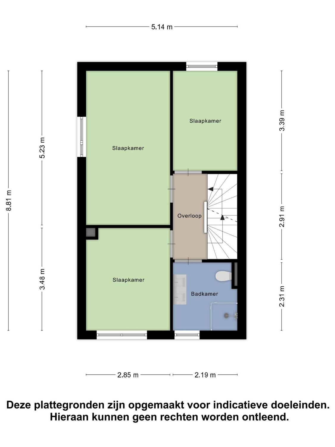 Victorieuxstraat 37, ROTTERDAM plattegrond 3