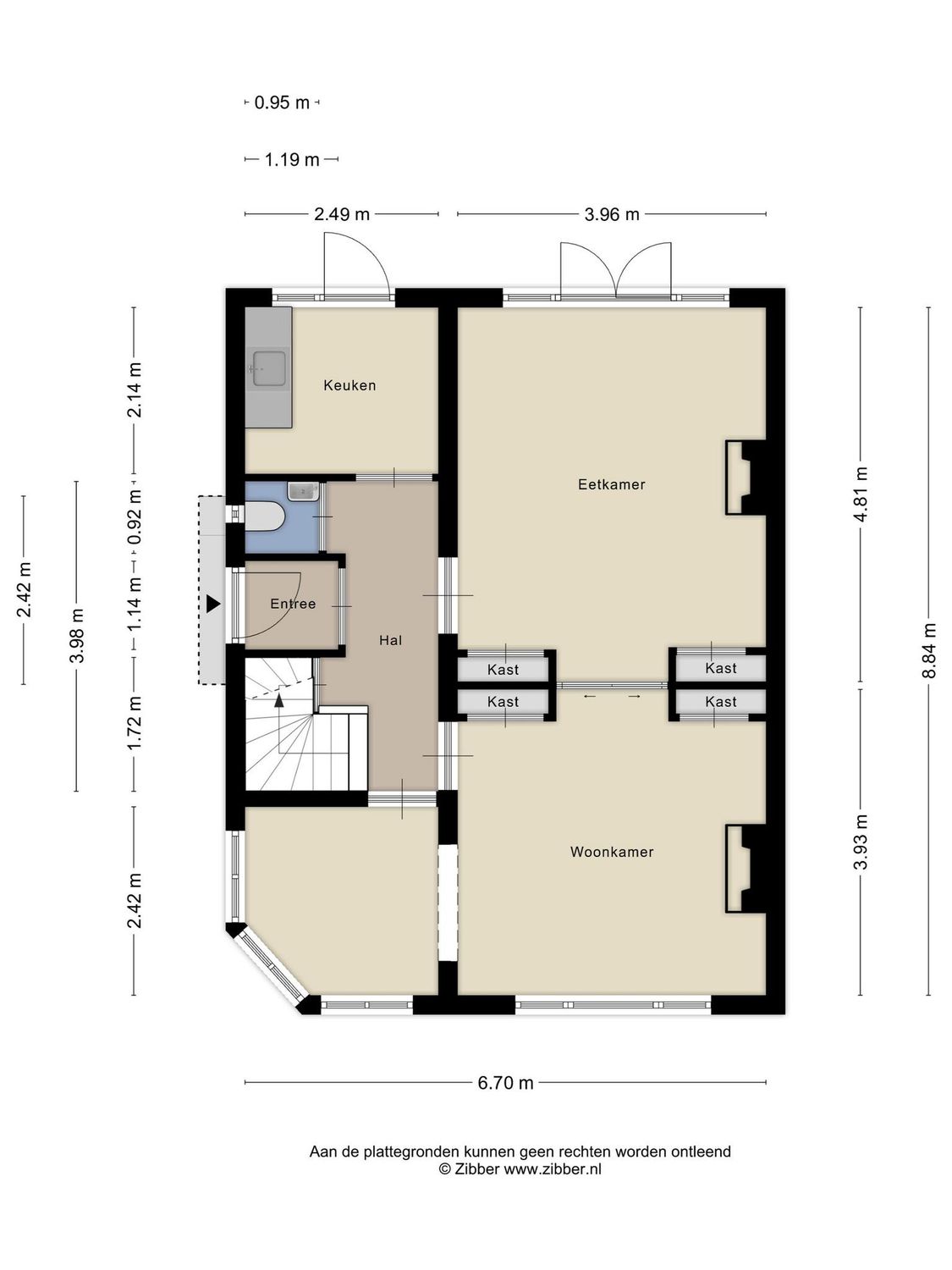 Graaf Florisstraat 2, SCHIEDAM plattegrond 0
