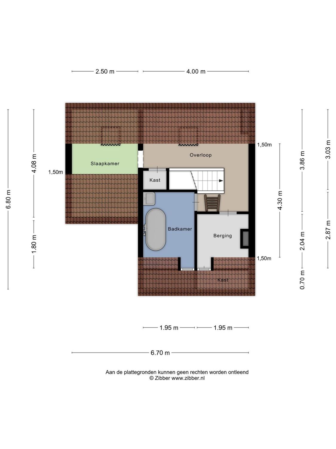 Graaf Florisstraat 2, SCHIEDAM plattegrond 2