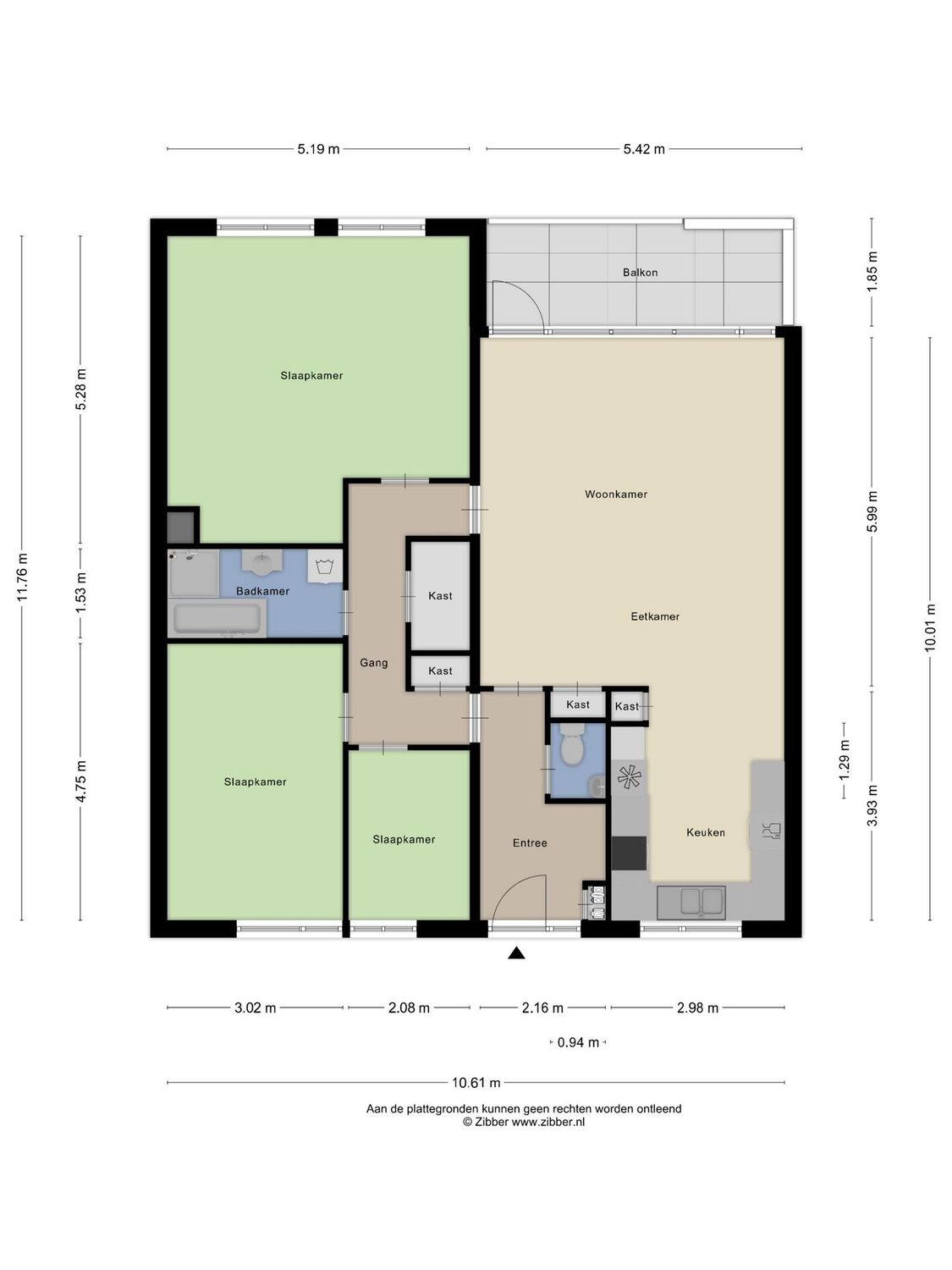 Delflandseweg 253, SCHIEDAM plattegrond 0