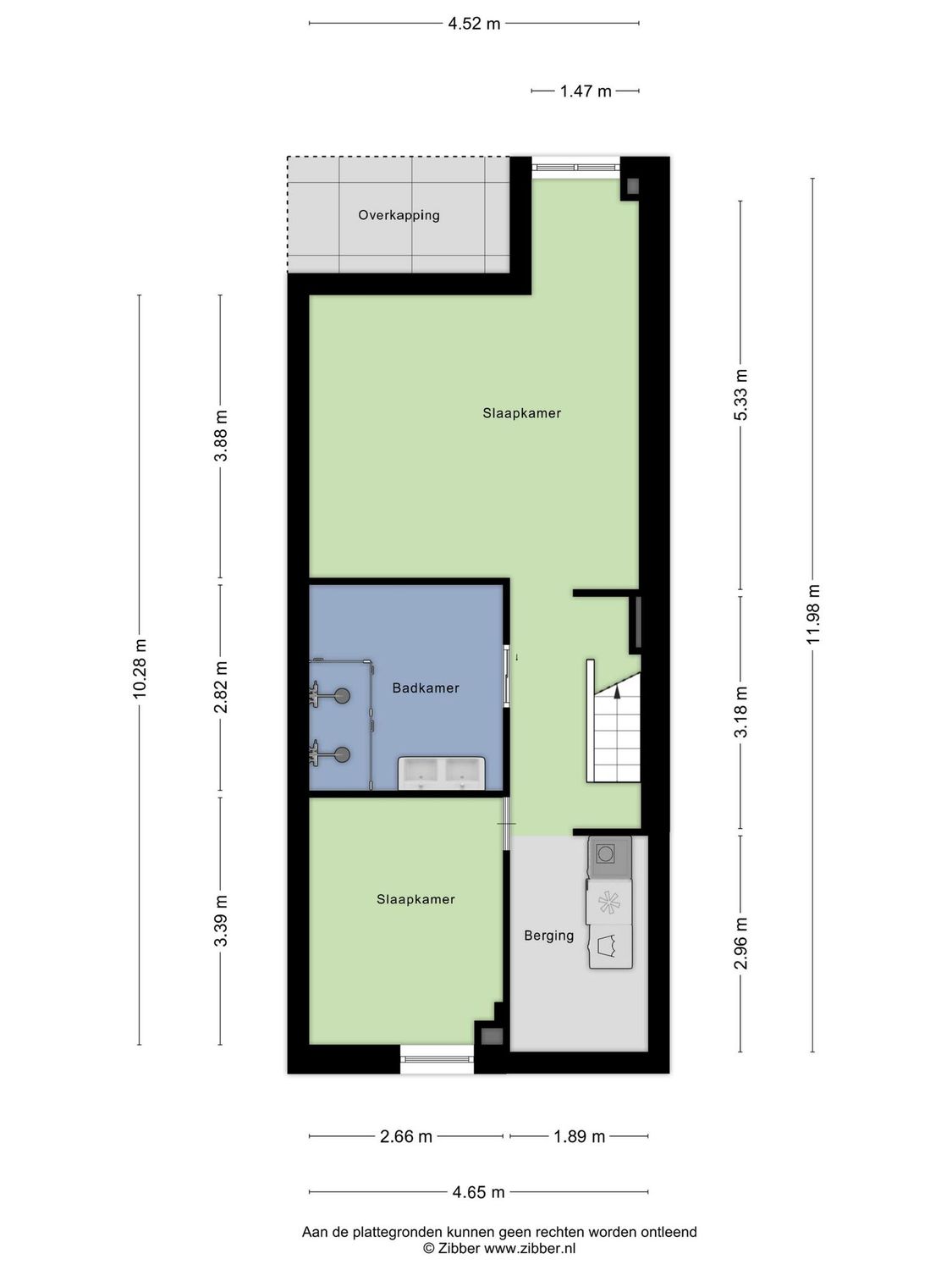 Cartesiusstraat 21A, SCHIEDAM plattegrond 1