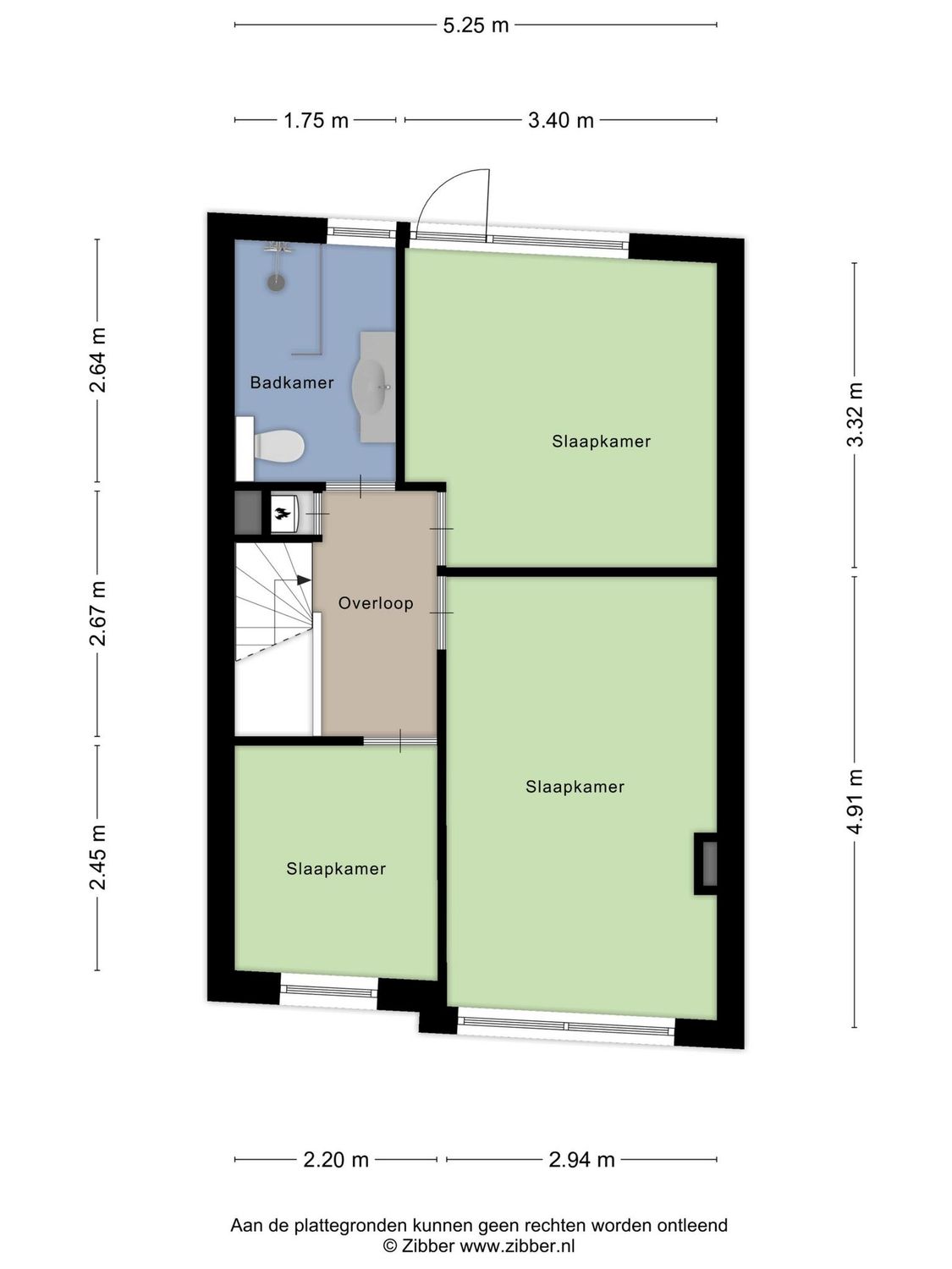 Vlaardingerdijk 123A, SCHIEDAM plattegrond 2