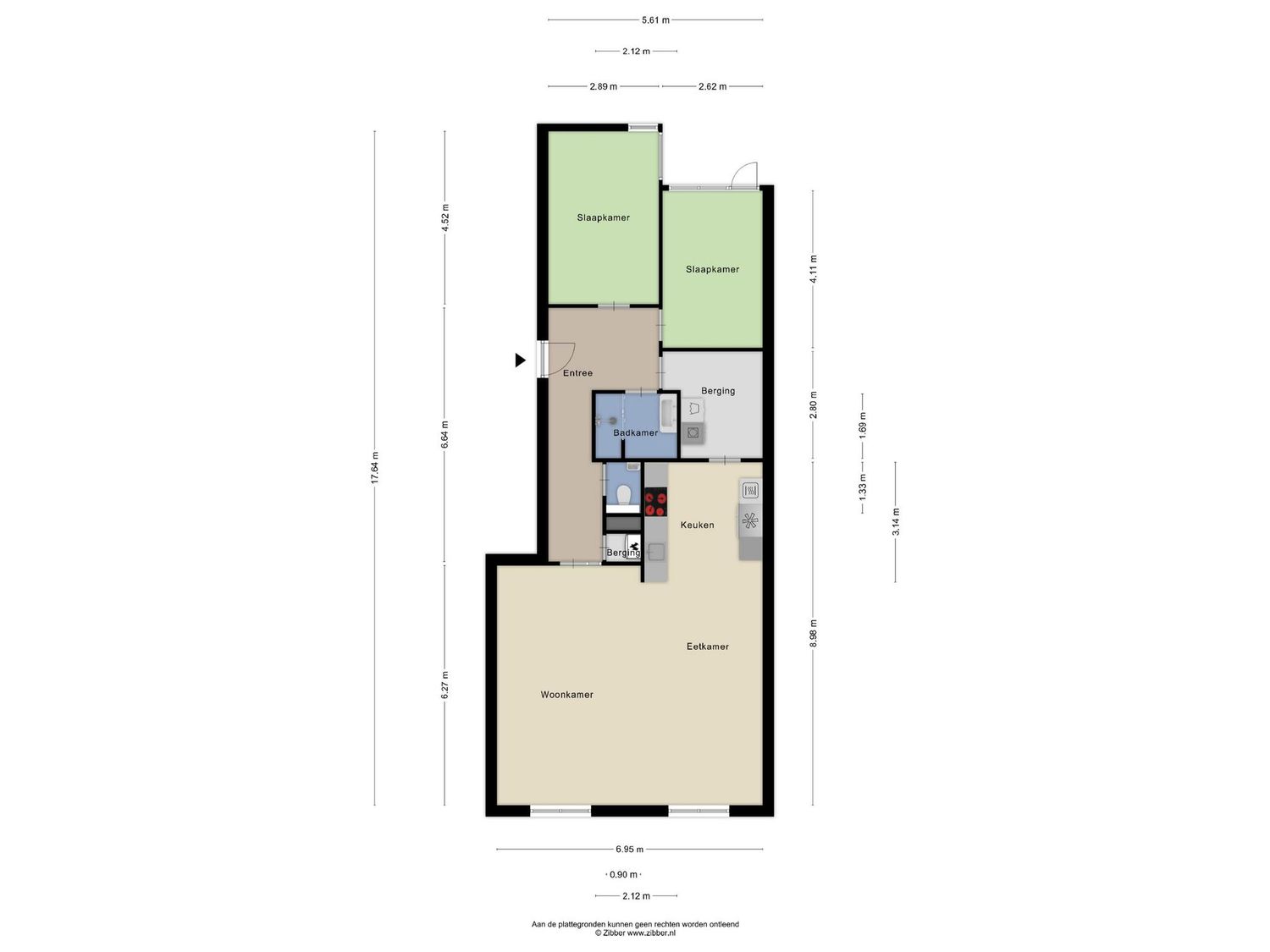 Stadserf 110, SCHIEDAM plattegrond 0