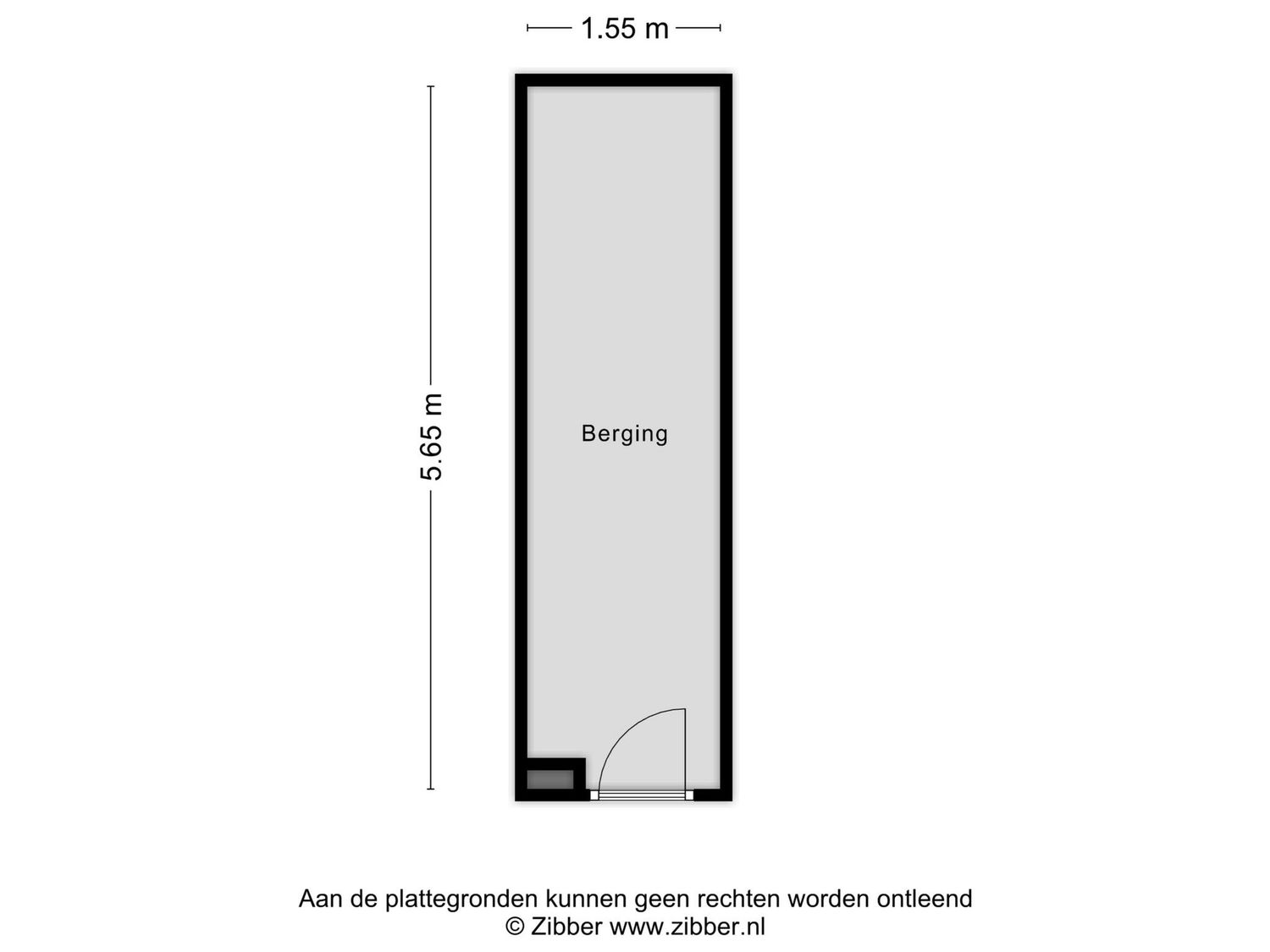 Hulkstraat 25C, ROTTERDAM plattegrond 2