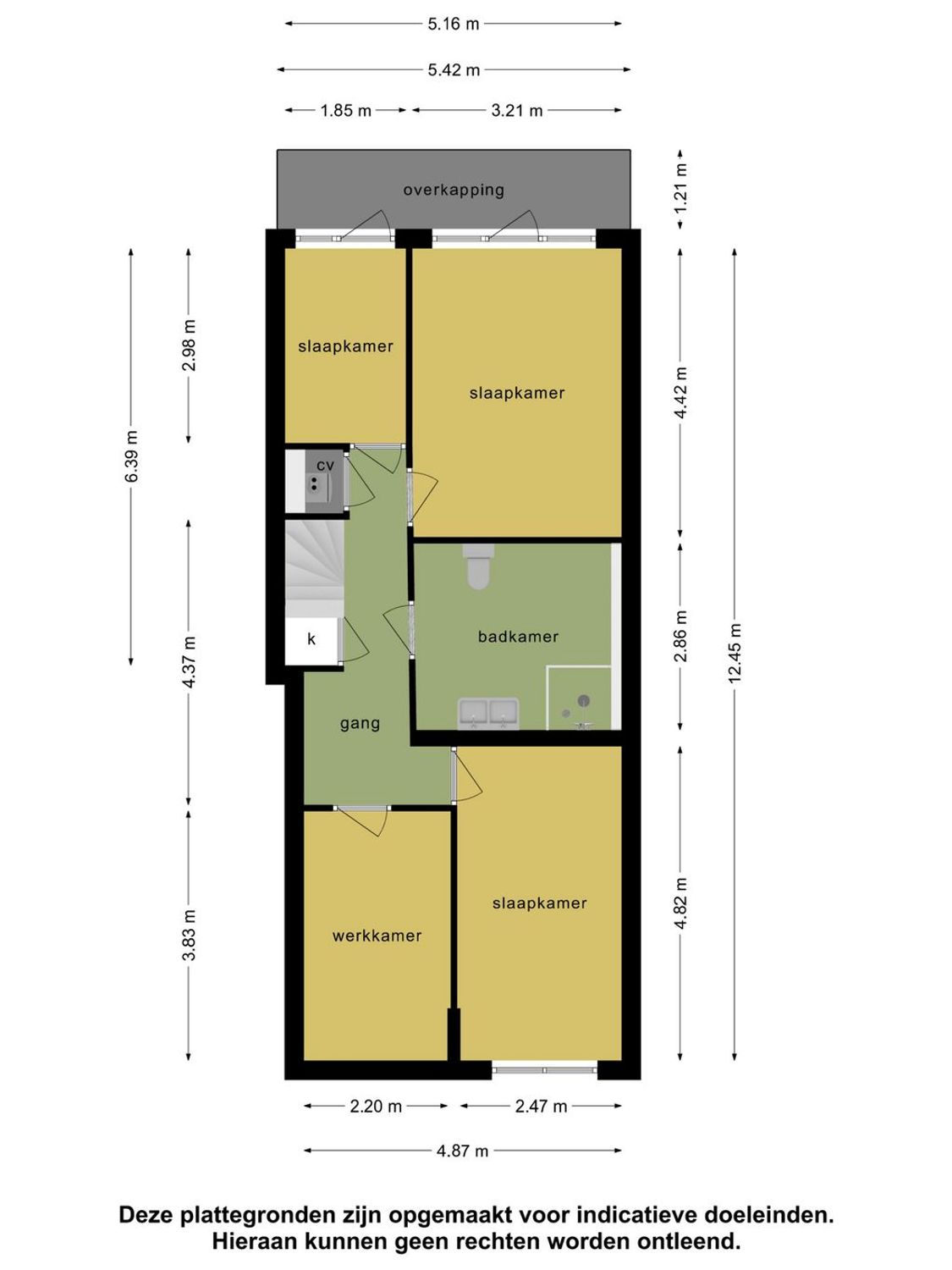 Rotterdamsedijk 269B, SCHIEDAM plattegrond 1