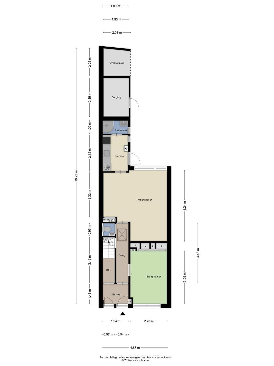 Aleidastraat 99, SCHIEDAM plattegrond 0