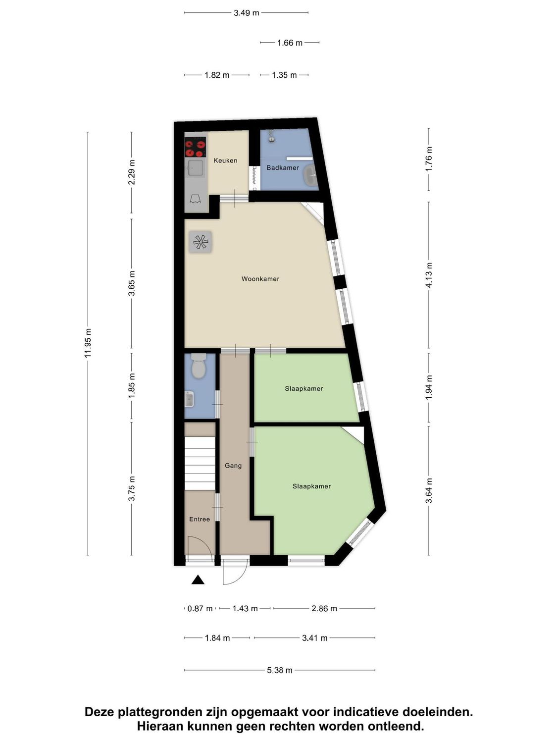 Huysmansstraat 32, SCHIEDAM plattegrond 0